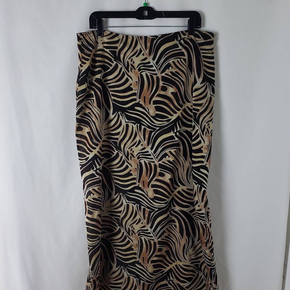Diana Marco Sheer Animal Print Skirt #59